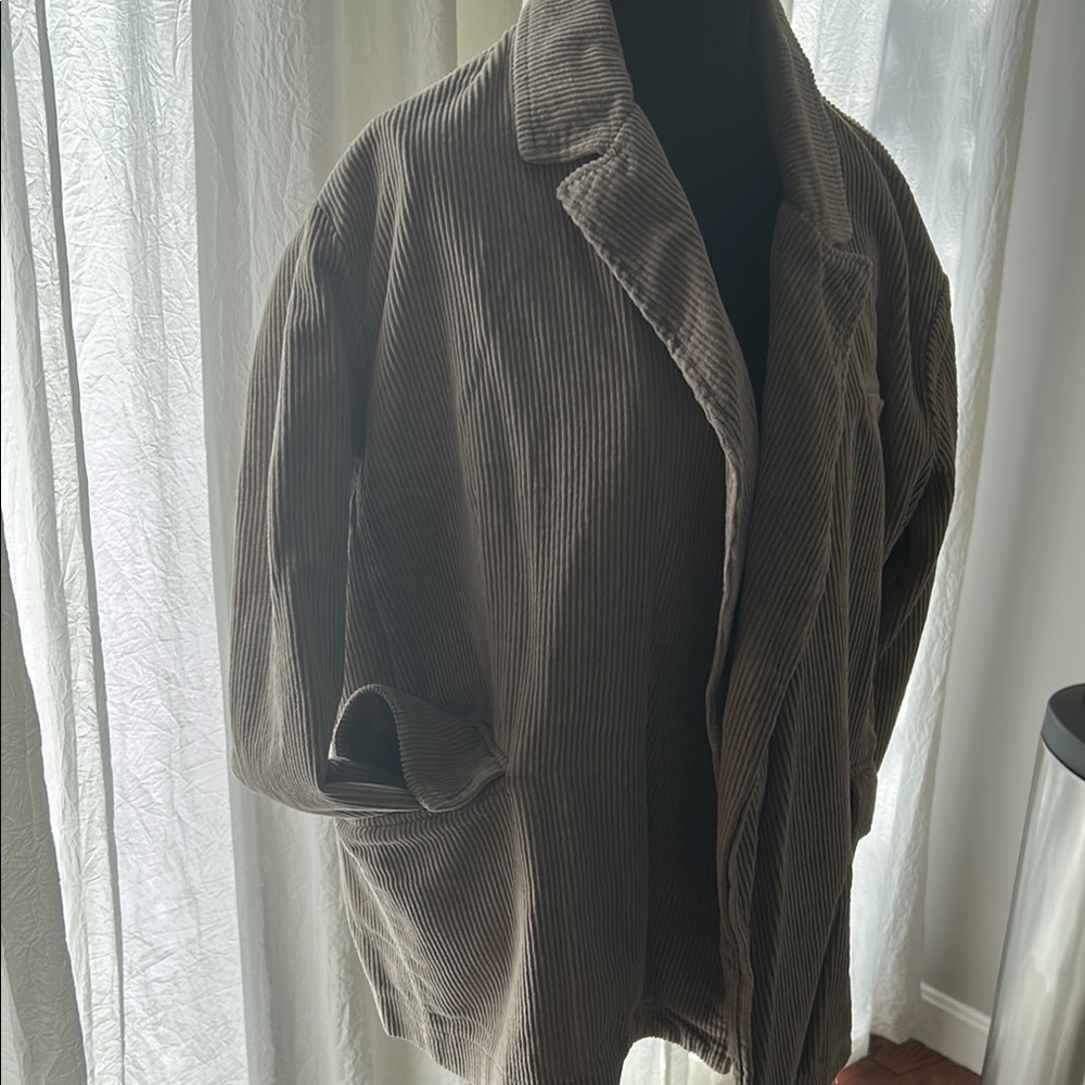 Brown Corduroy Blazer